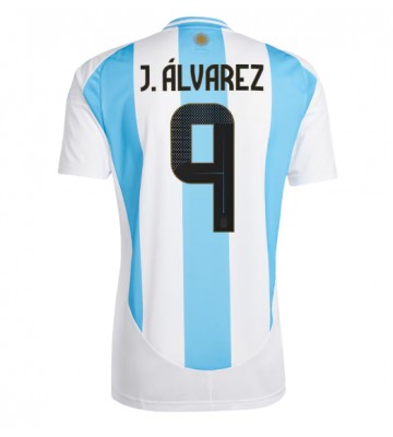 Argentina Julian Alvarez #9 Hemmatröja Copa America 2024 Kortärmad